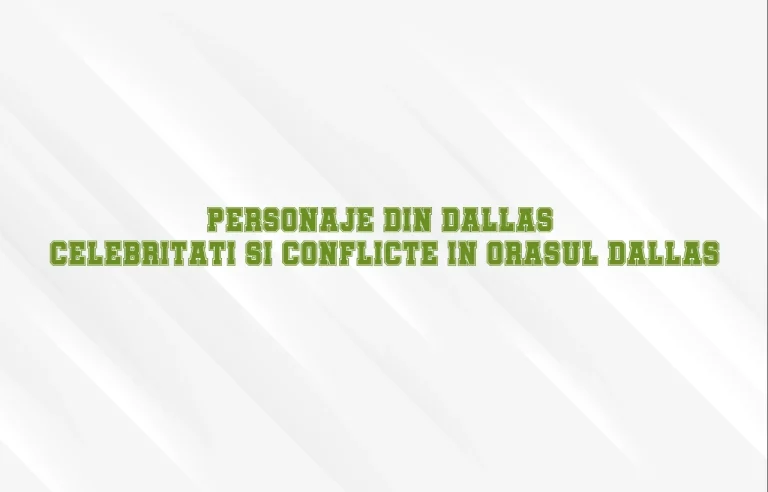 personaje din dallas