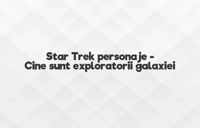star trek personaje