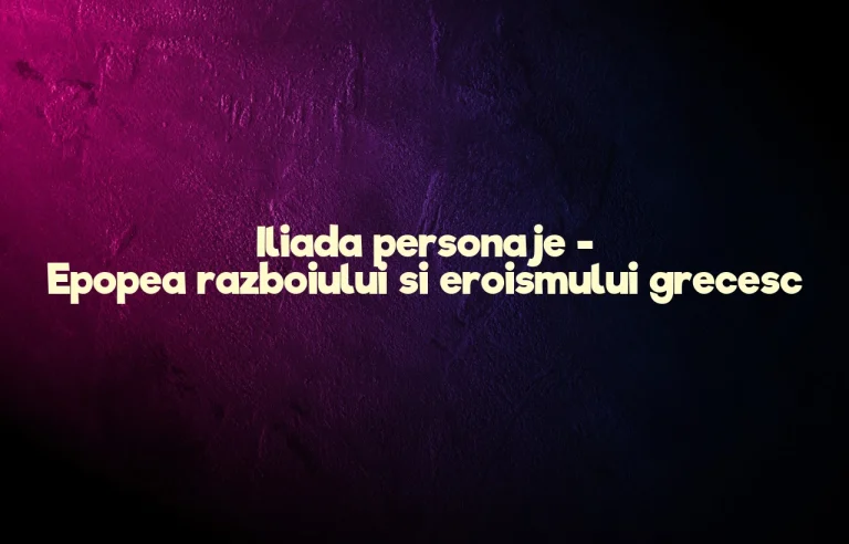 iliada personaje