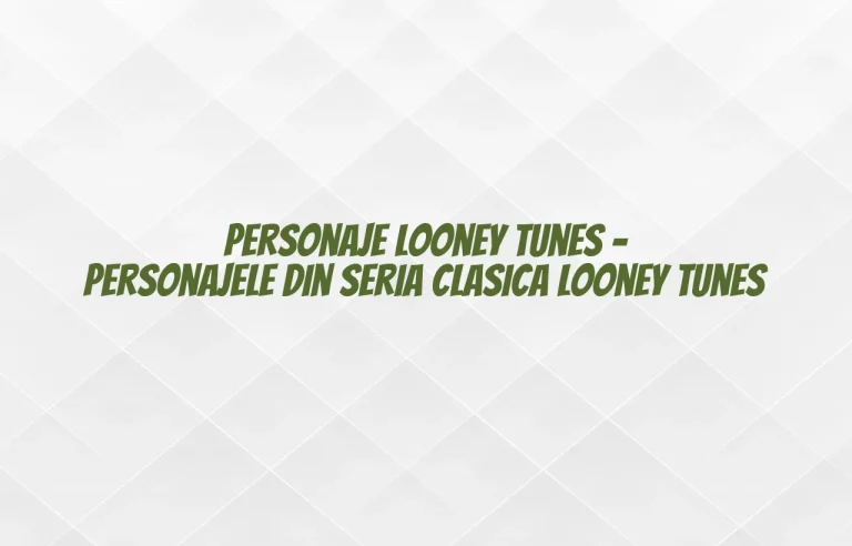 personaje looney tunes