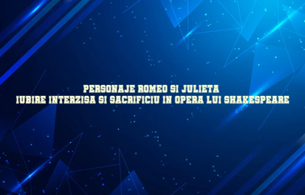 personaje romeo si julieta