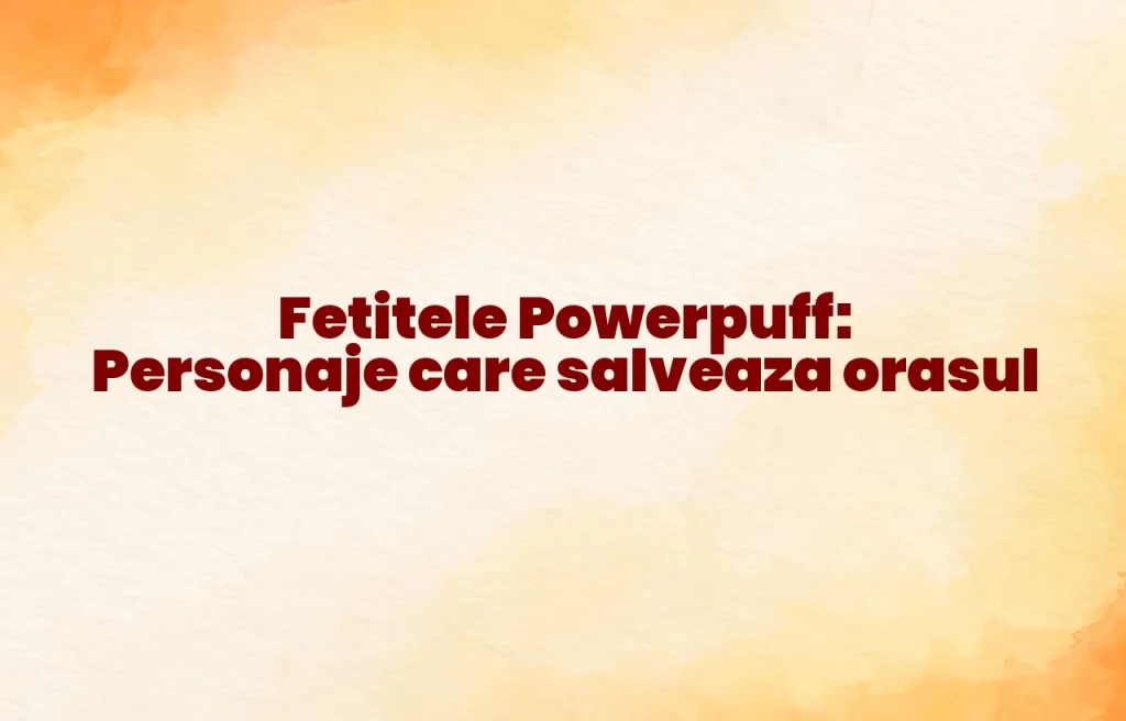 personaje desene animate baieti