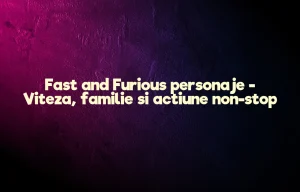 fast and furious personaje