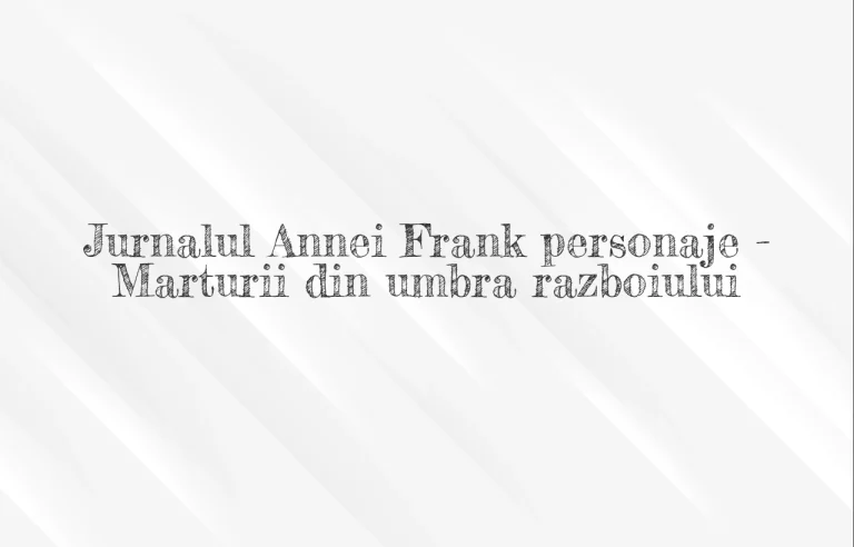 inima de cerneala personaje