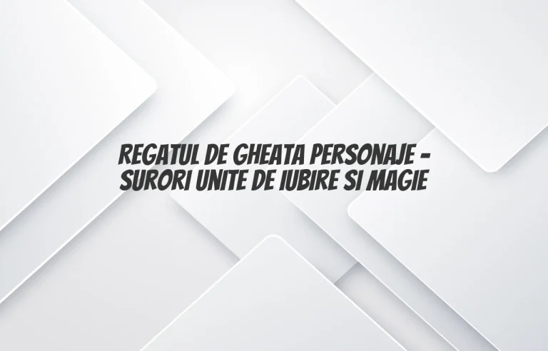 regatul de gheata personaje