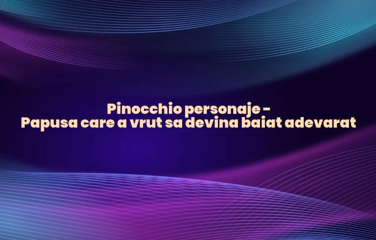 pinocchio personaje