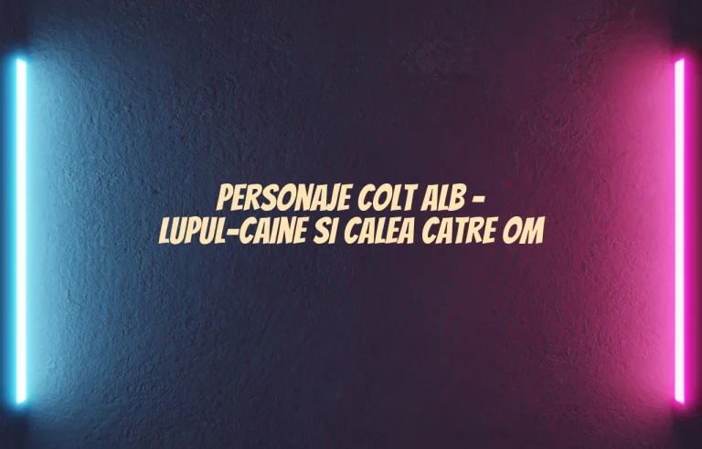personaje colt alb