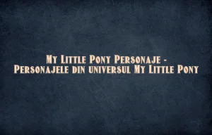 my little pony personaje