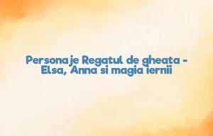 personaje regatul de gheata