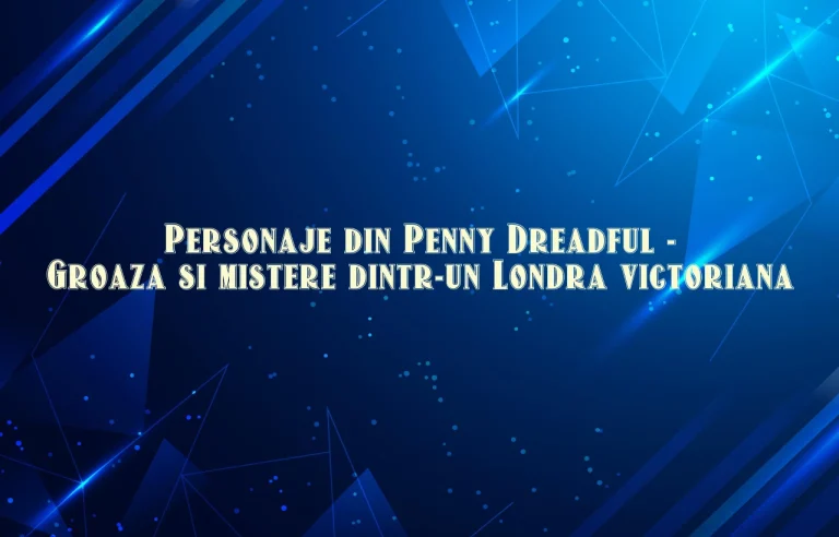 personaje din penny dreadful