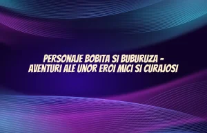 personaje bobita si buburuza