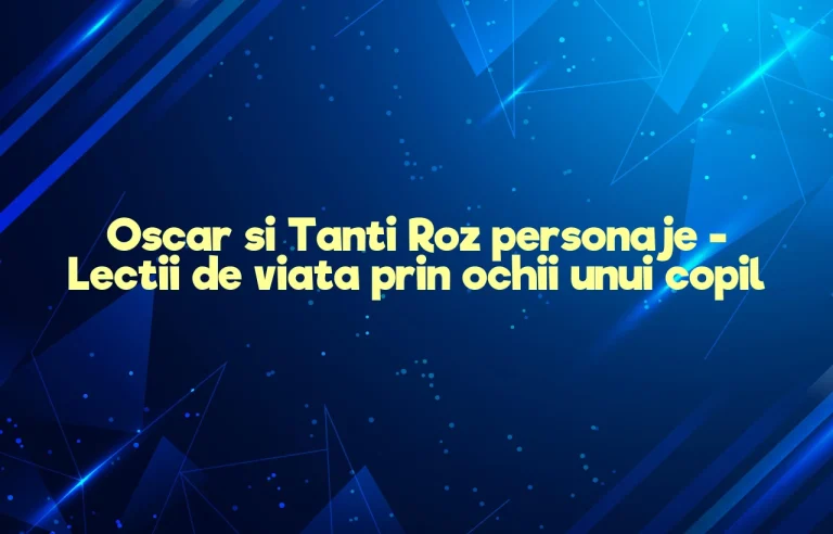 oscar si tanti roz personaje