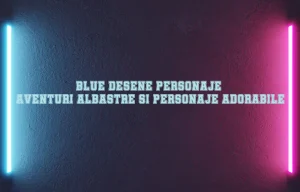blue desene personaje