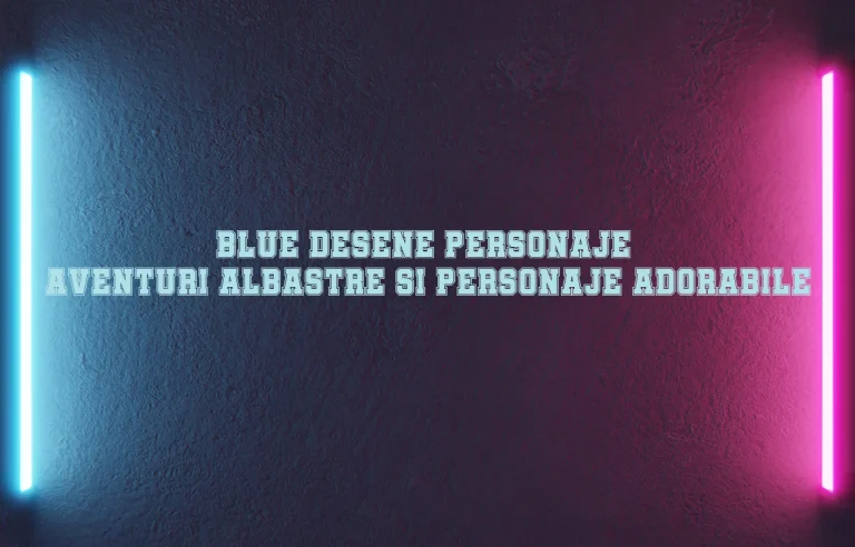 blue desene personaje