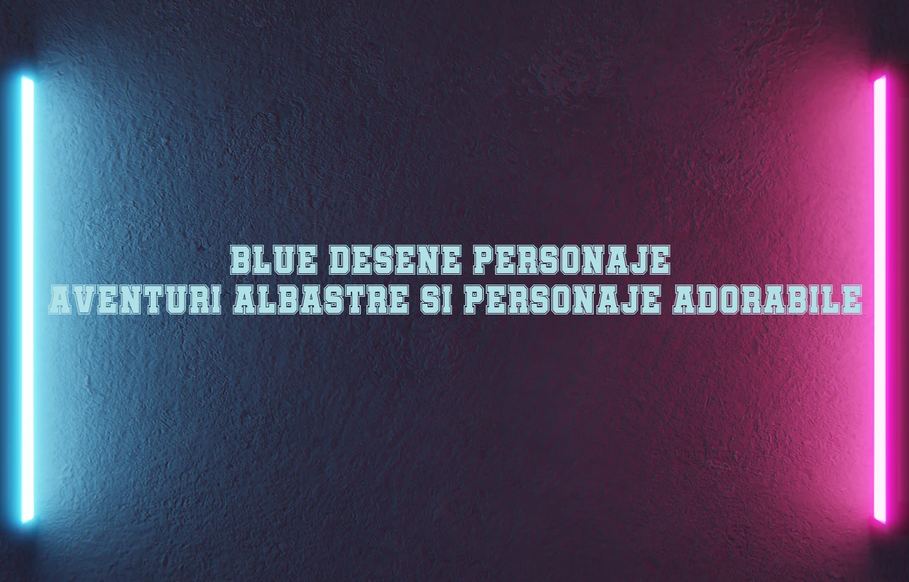 blue desene personaje