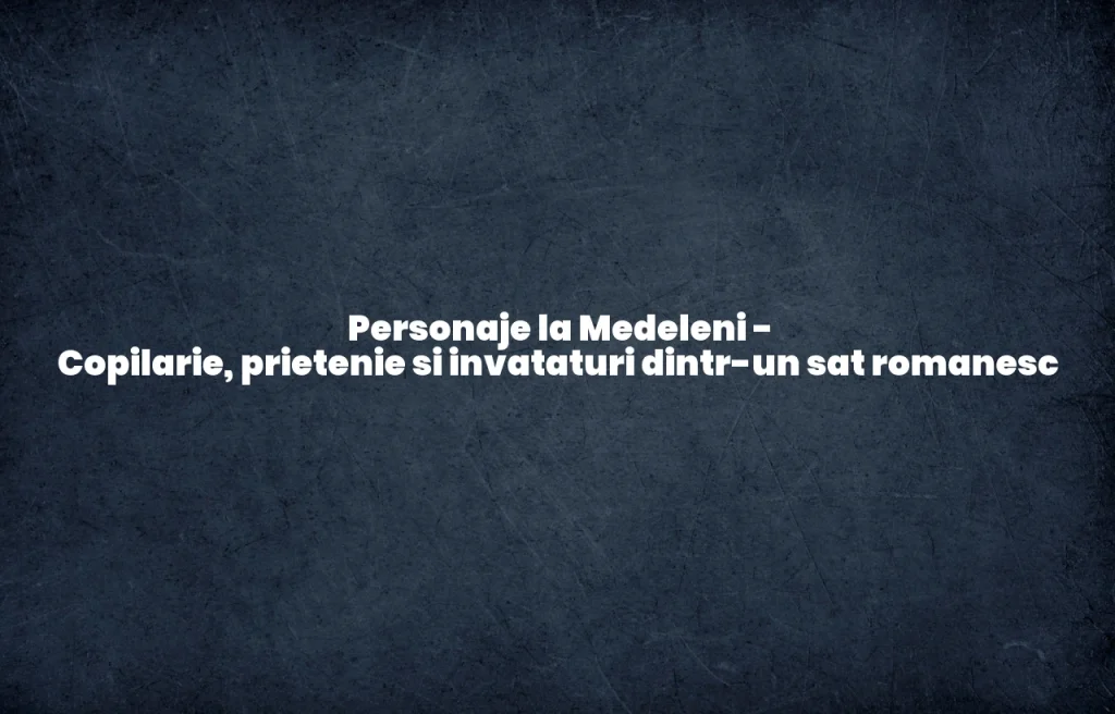 personaje la medeleni