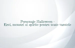 personaje halloween