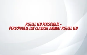 regele leu personaje