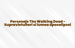 personaje the walking dead