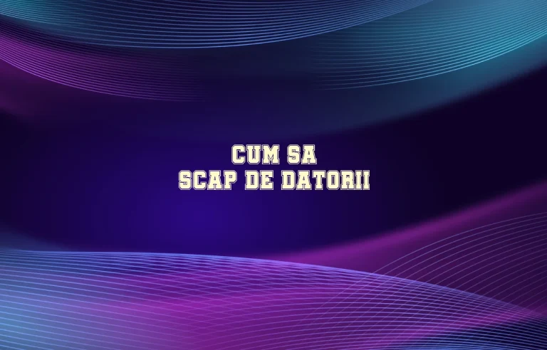 cum sa scap de datorii