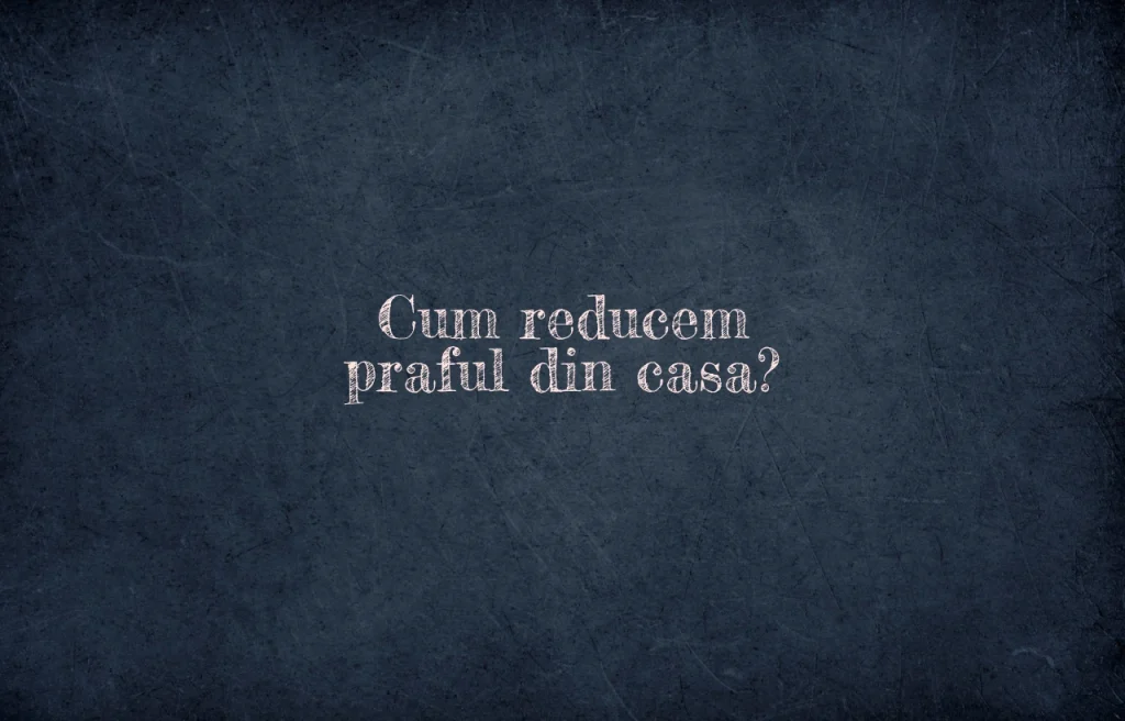 cum reducem praful din casa
