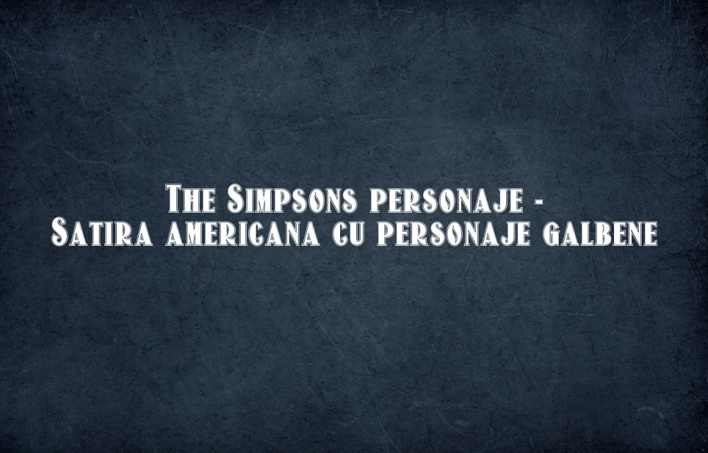 the simpsons personaje
