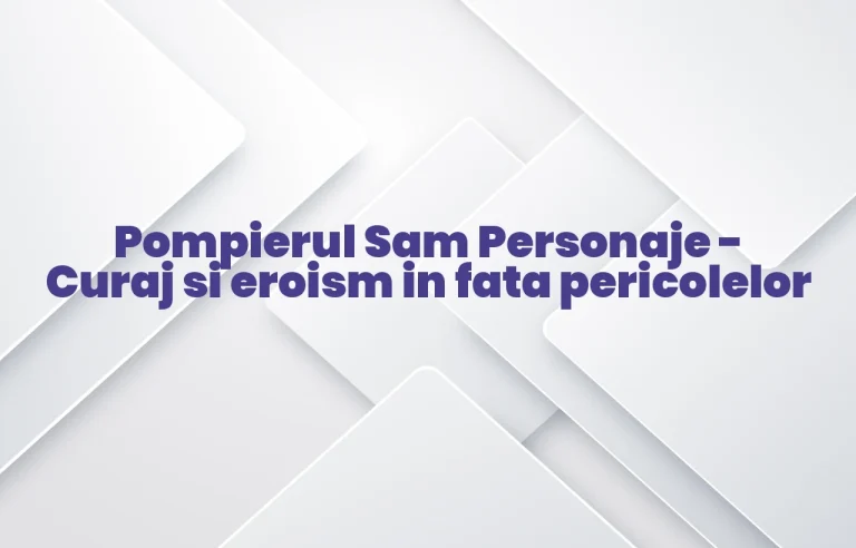 pompierul sam personaje