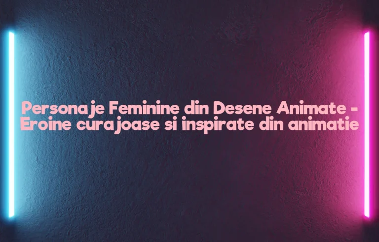 personaje feminine din desene animate