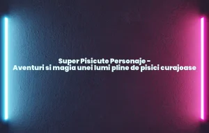 super pisicute personaje