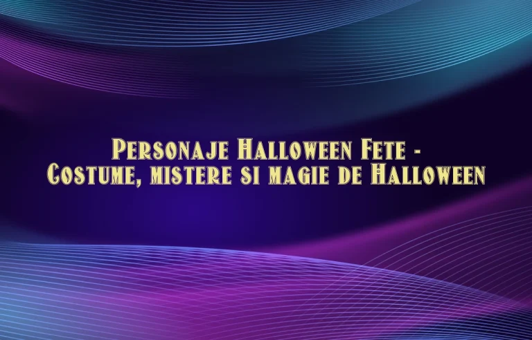 personaje halloween fete