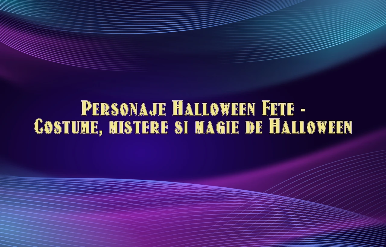 personaje halloween fete