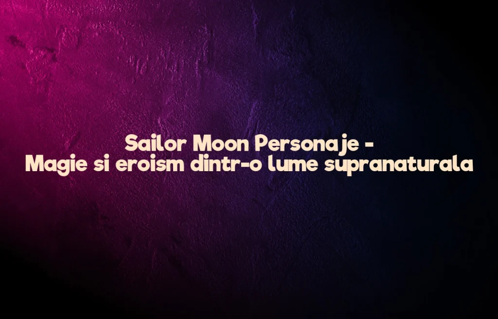 sailor moon personaje