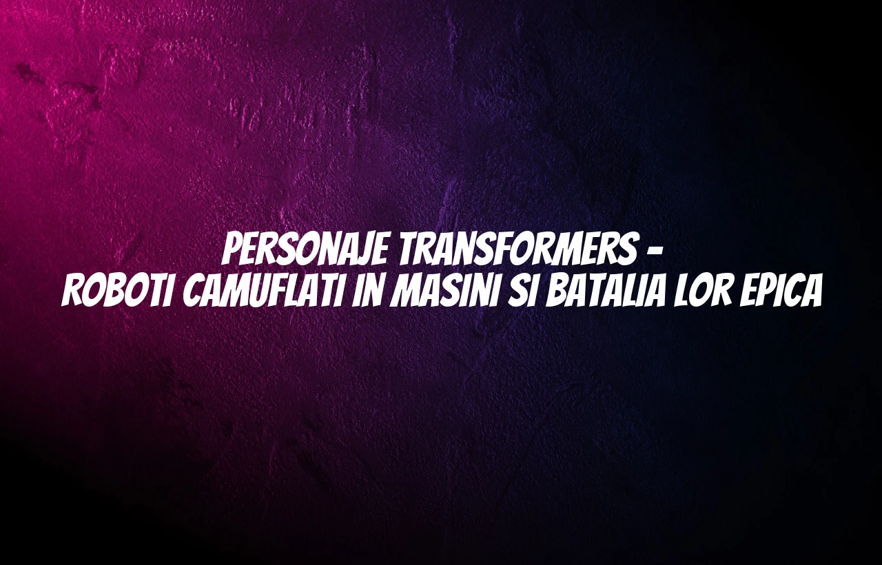 personaje transformers