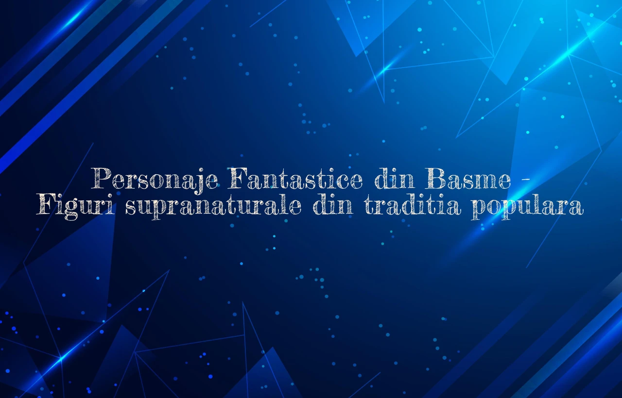 personaje fantastice din basme