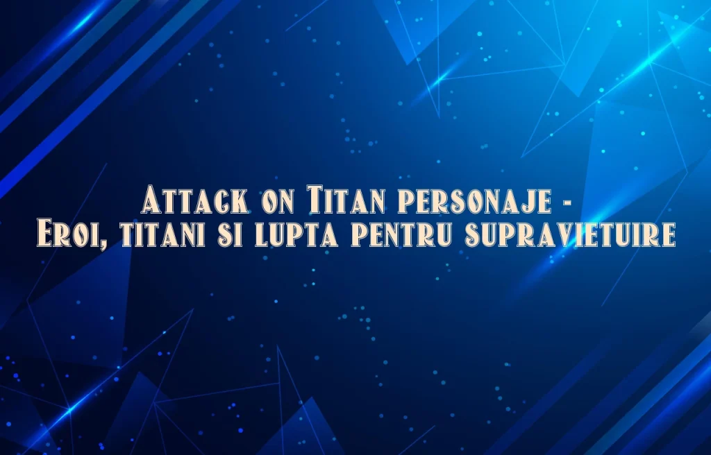 attack on titan personaje