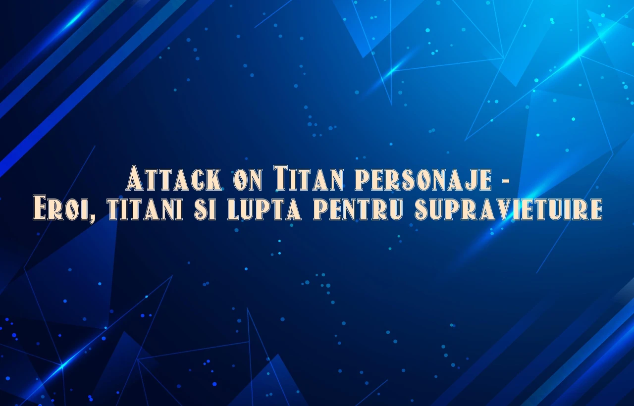 attack on titan personaje