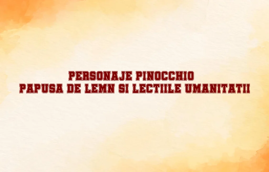 personaje pinocchio