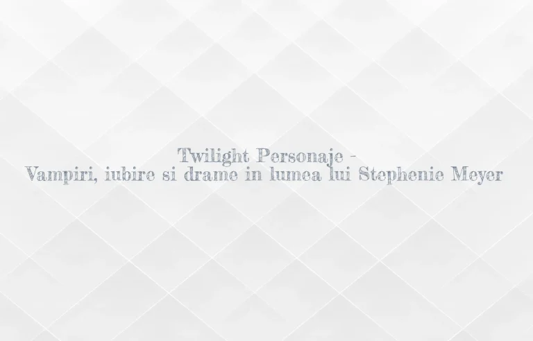 twilight personaje