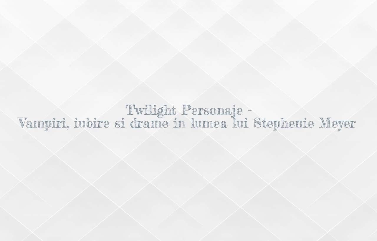 twilight personaje