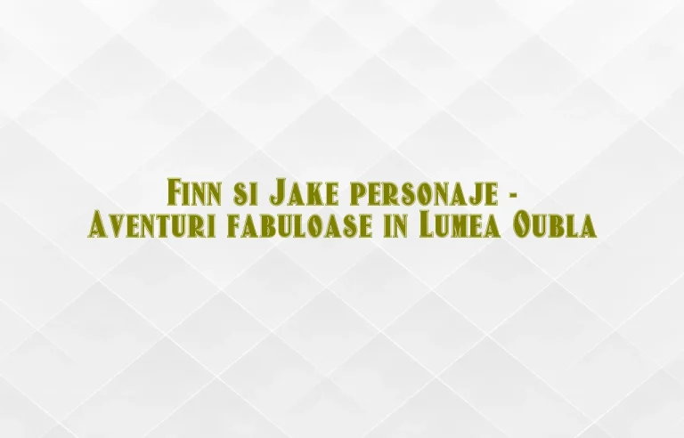finn si jake personaje