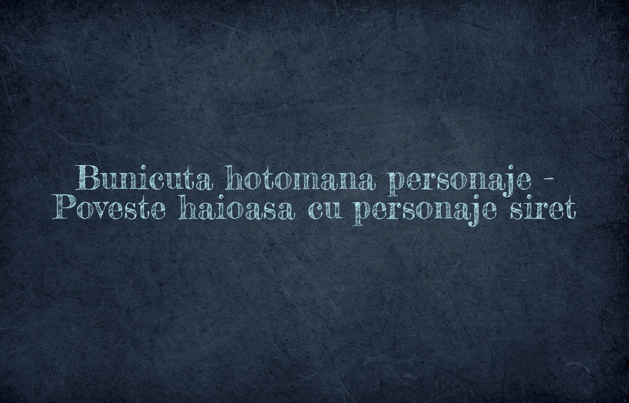 bunicuta hotomana personaje