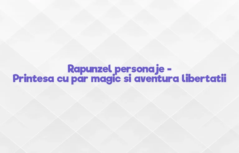 rapunzel personaje