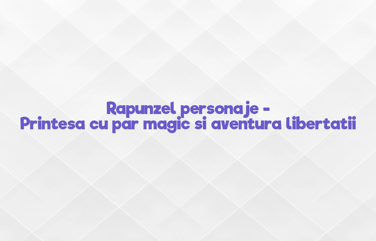 rapunzel personaje