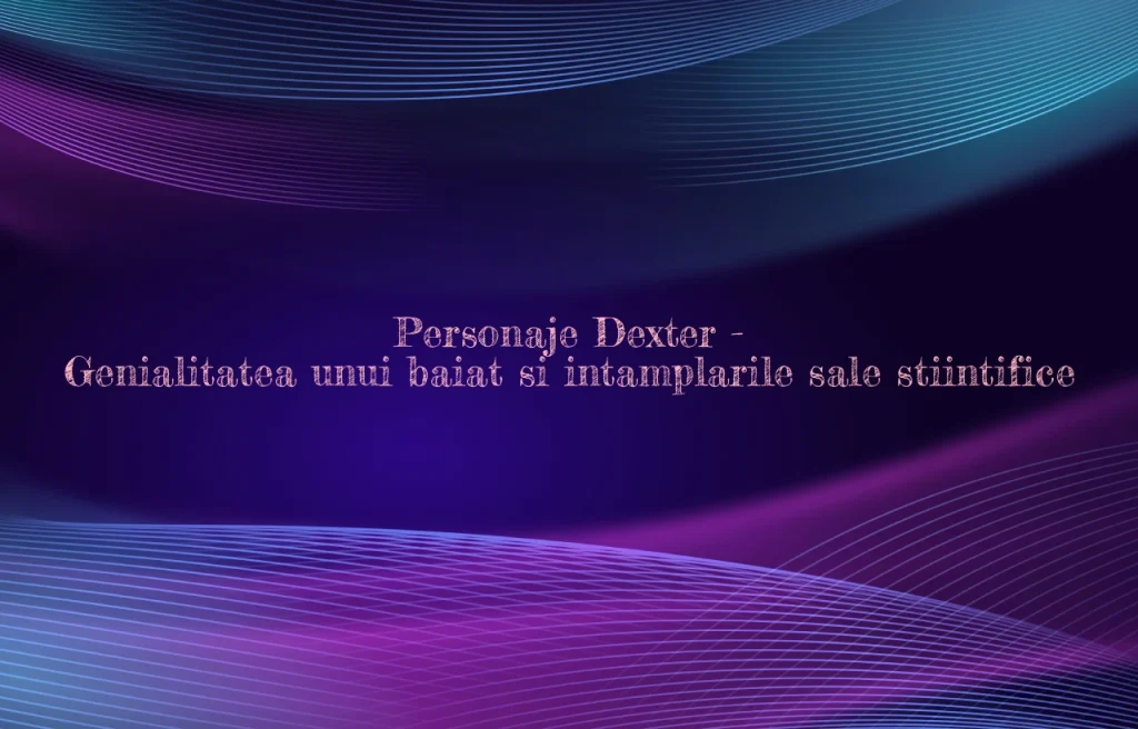 personaje dexter
