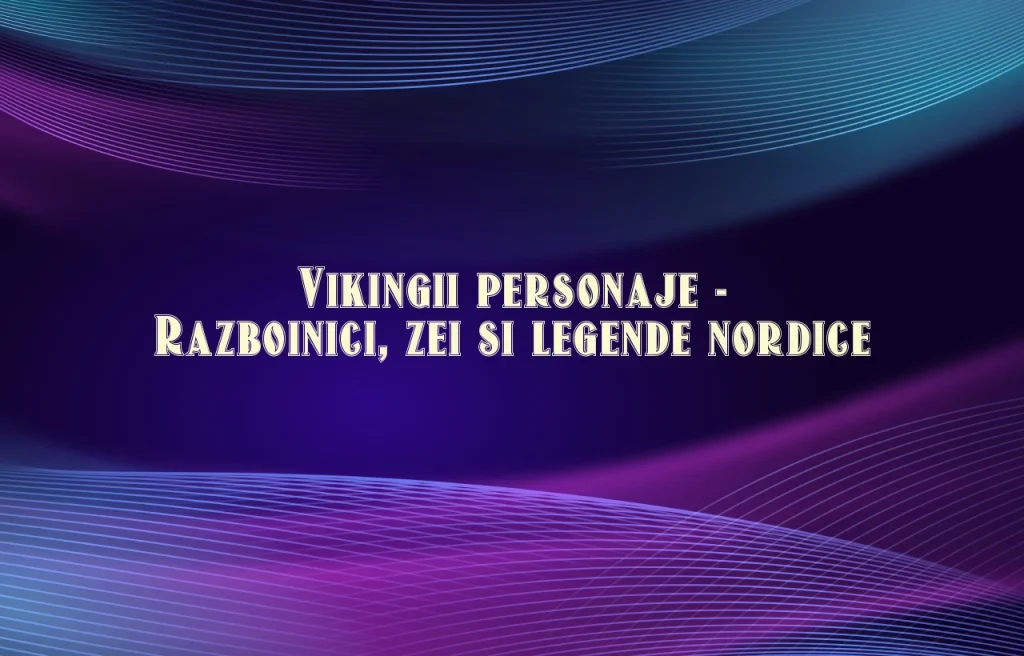 vikingii personaje