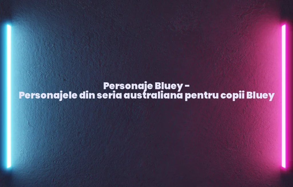 personaje bluey